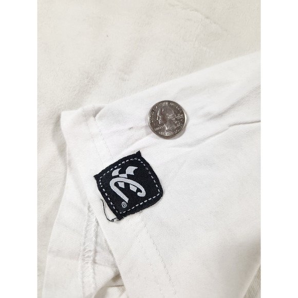 2XL Chase NASCAR Womens T-shirt White Jeff Gordon Racing V Neck Short Sleeve - Picture 14 of 14